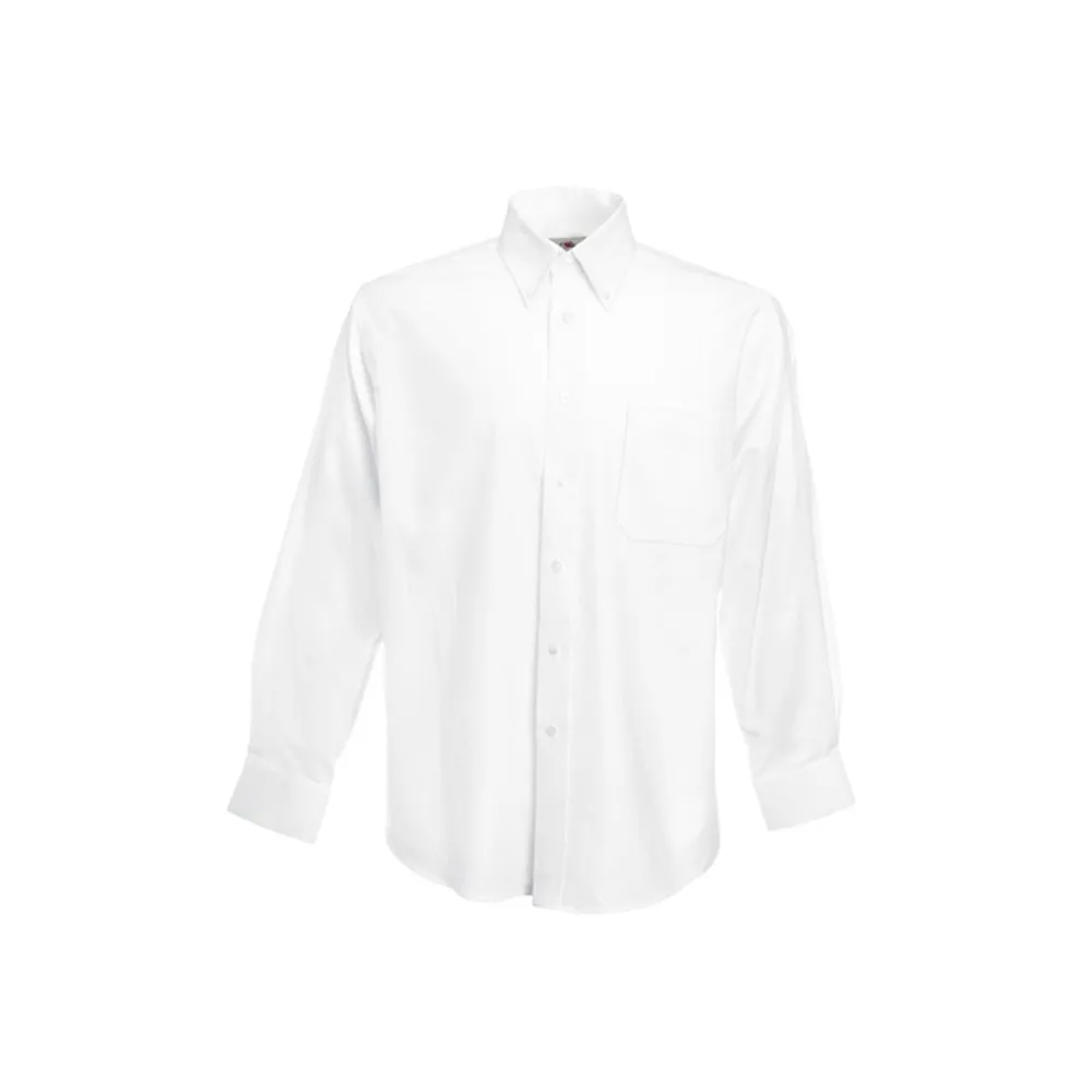 Camisa Oxford manga larga hombre
