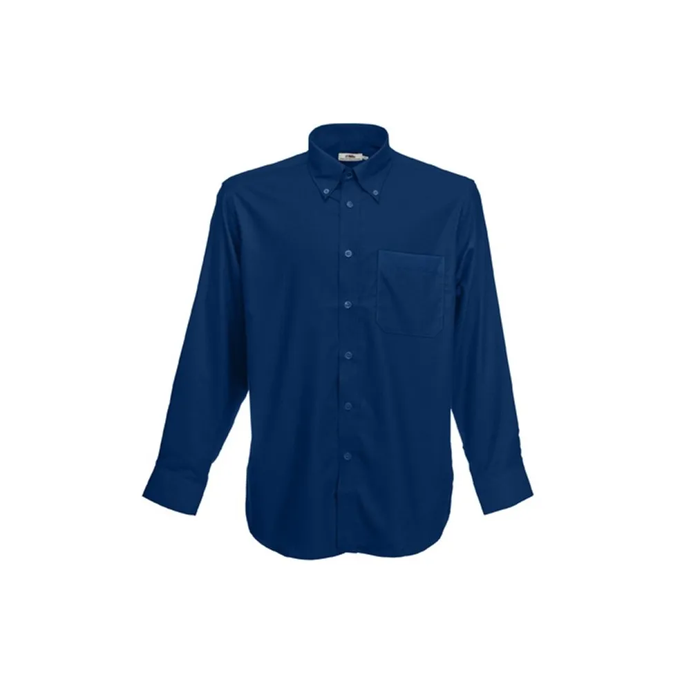 Camisa Oxford manga larga hombre