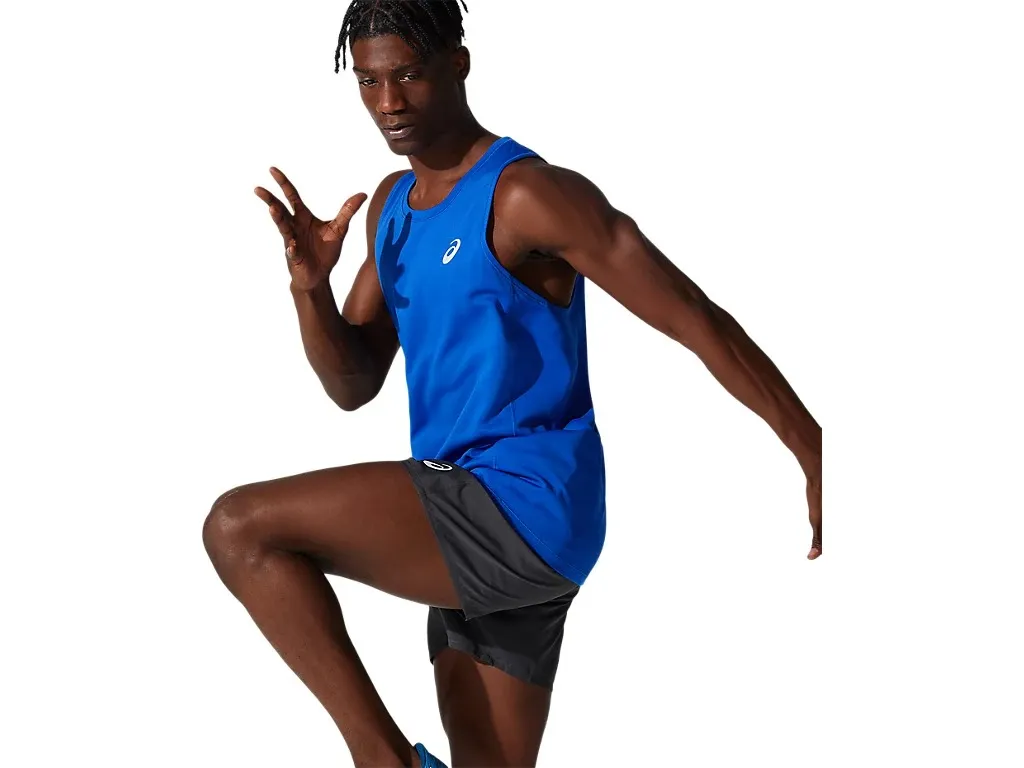 CAMISETA ASICS CORE SINGLET AZUL