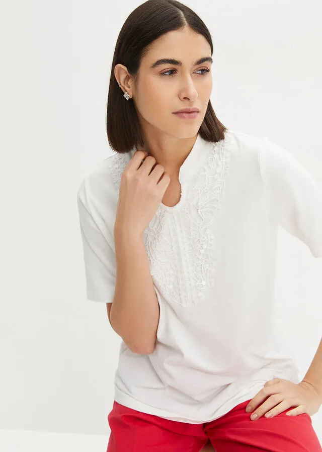 Camiseta Blanco lana