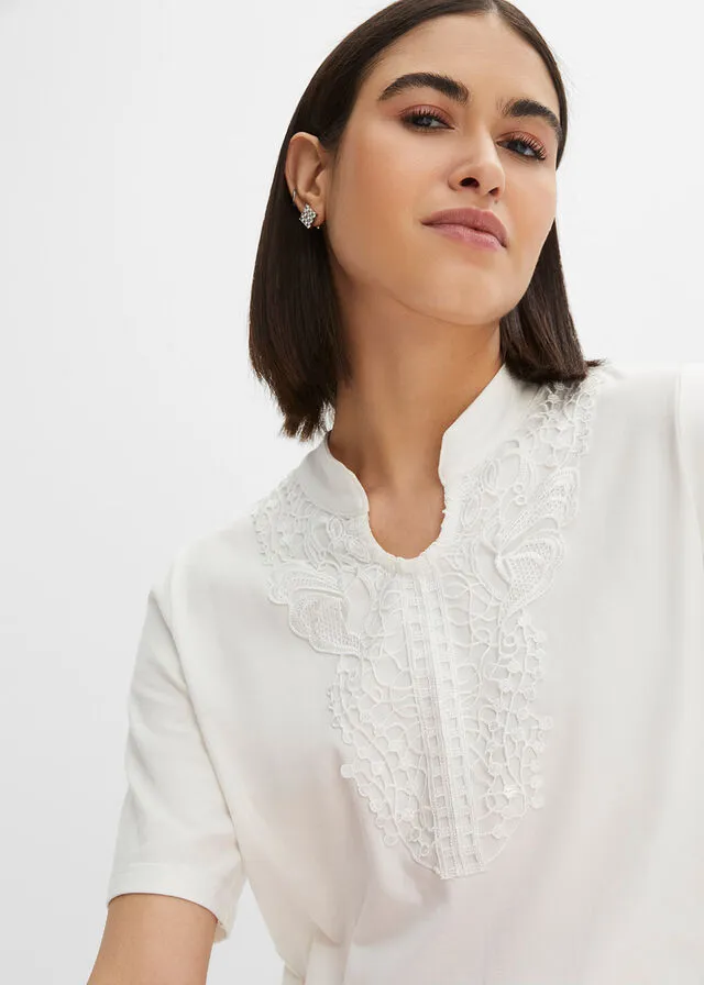 Camiseta Blanco lana