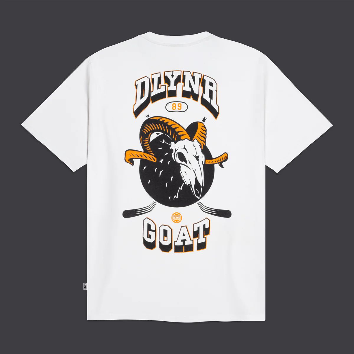 CAMISETA DOLLY NOIRE HOMBRE MANGA CORTA GOAT SKULL TEE WHITE REF. TS386TA02 BLANCA CABRA
