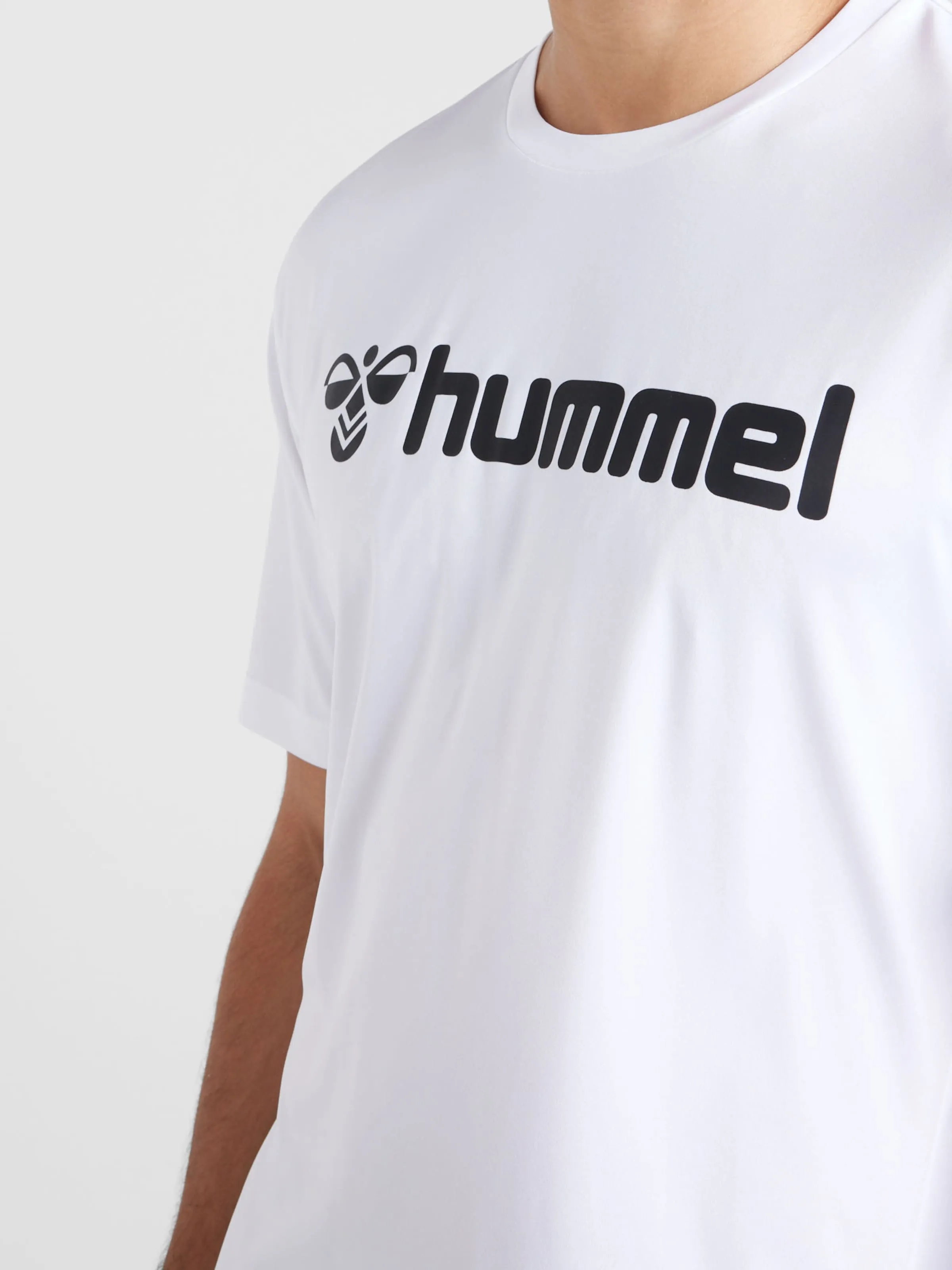 Camiseta funcional Hummel en Blanco