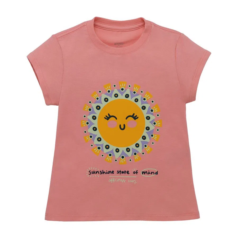 Camiseta manga corta con estampado local
