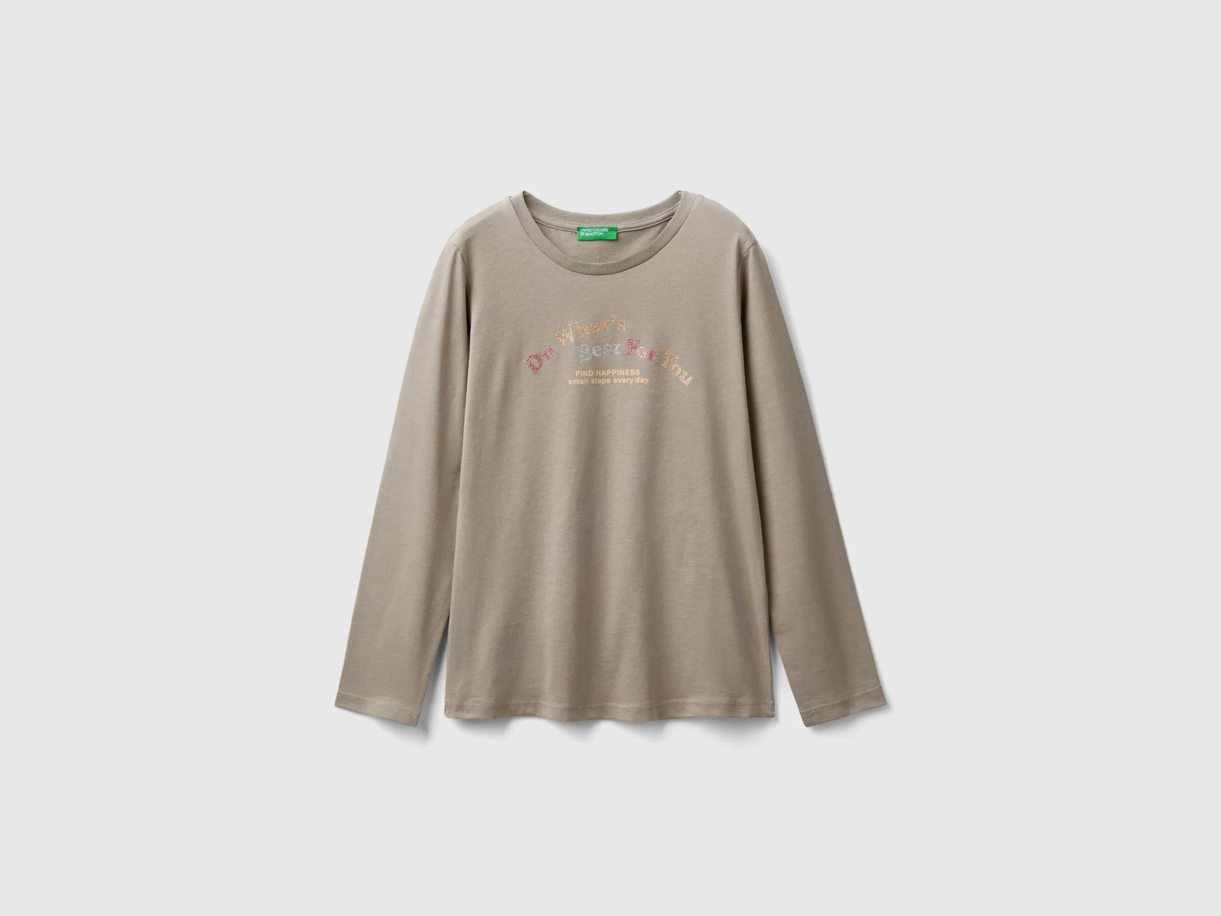 Camiseta manga larga en algodón bio