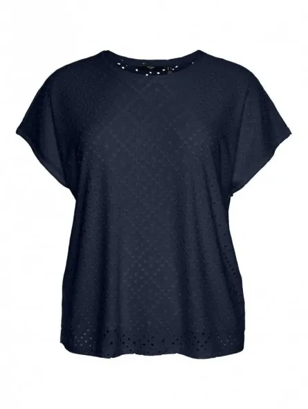 Camiseta perforada, Vero Moda