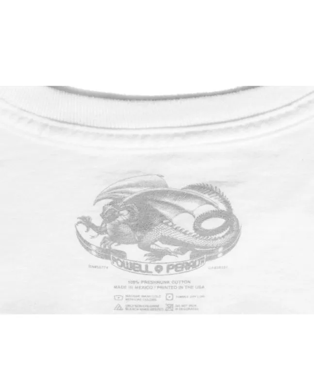 Camiseta Powell Peralta Mike McGill Skull & Snake Blanca