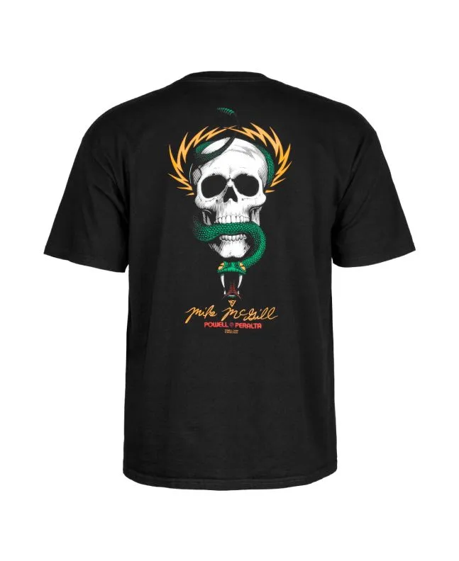 Camiseta Powell Peralta Mike McGill Skull & Snake Negra 