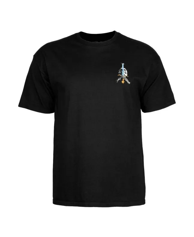 Camiseta Powell Peralta Skull & Sword Negra 