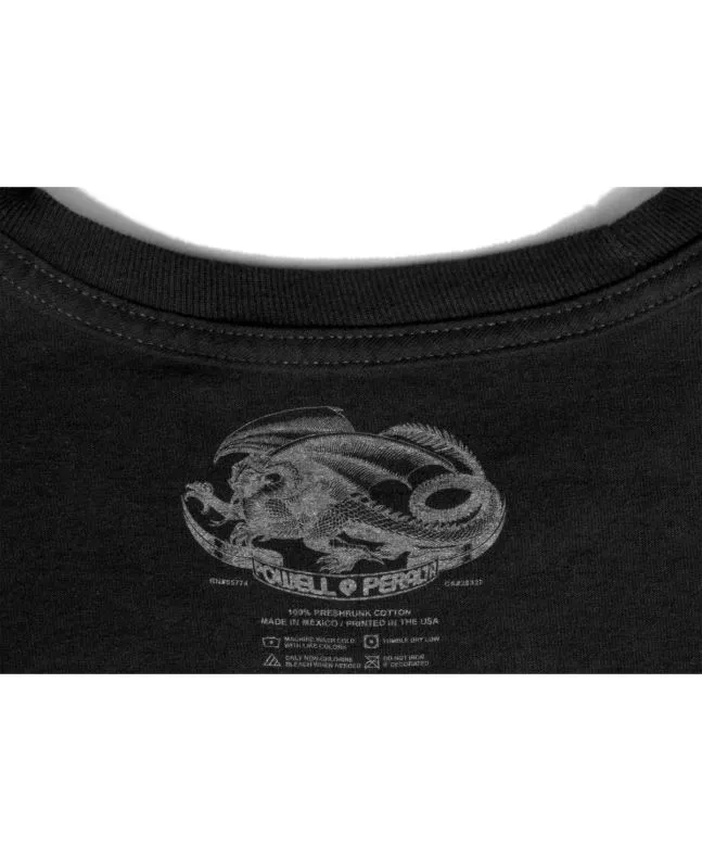 Camiseta Powell Peralta Skull & Sword Negra 