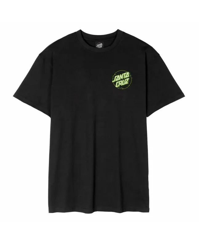 Camiseta Santa Cruz Toxic Skull Negra
