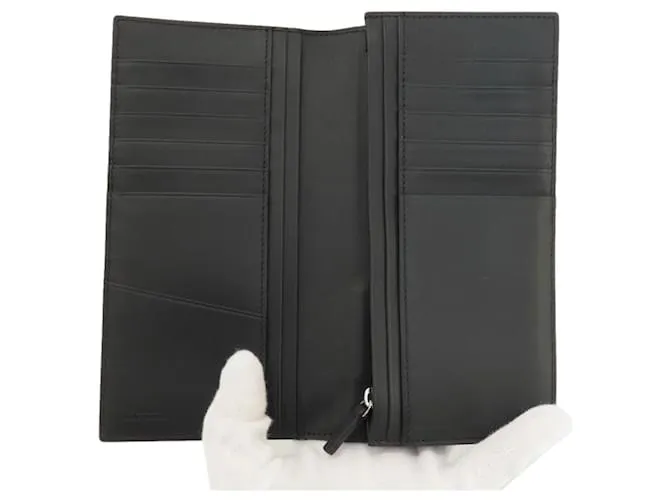 Cartera larga Fendi Monster Negro 