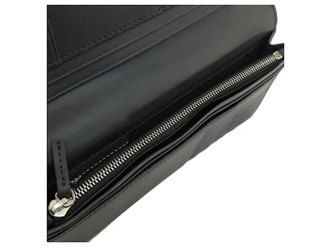 Cartera larga Fendi Monster Negro 