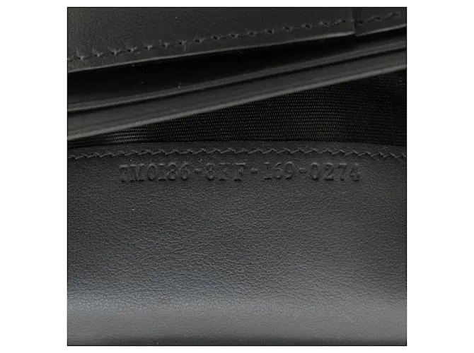 Cartera larga Fendi Monster Negro 