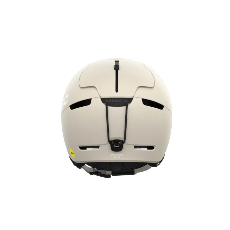 Casco esquí POC Obex Mips (Selentine blanco hueso mate)