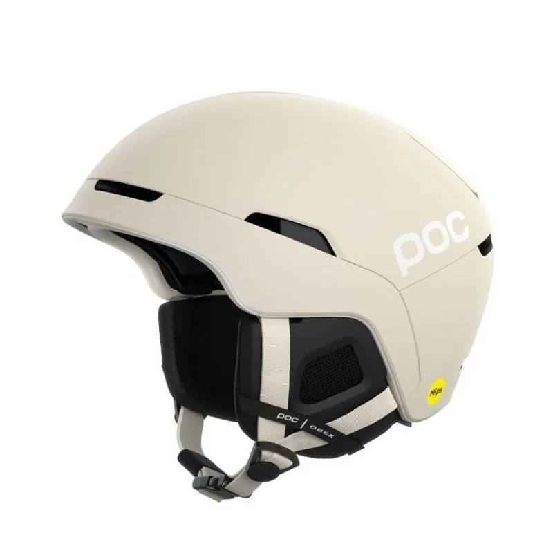 Casco esquí POC Obex Mips (Selentine blanco hueso mate)