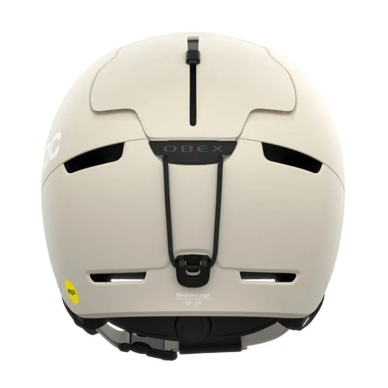Casco esquí POC Obex Mips (Selentine blanco hueso mate)