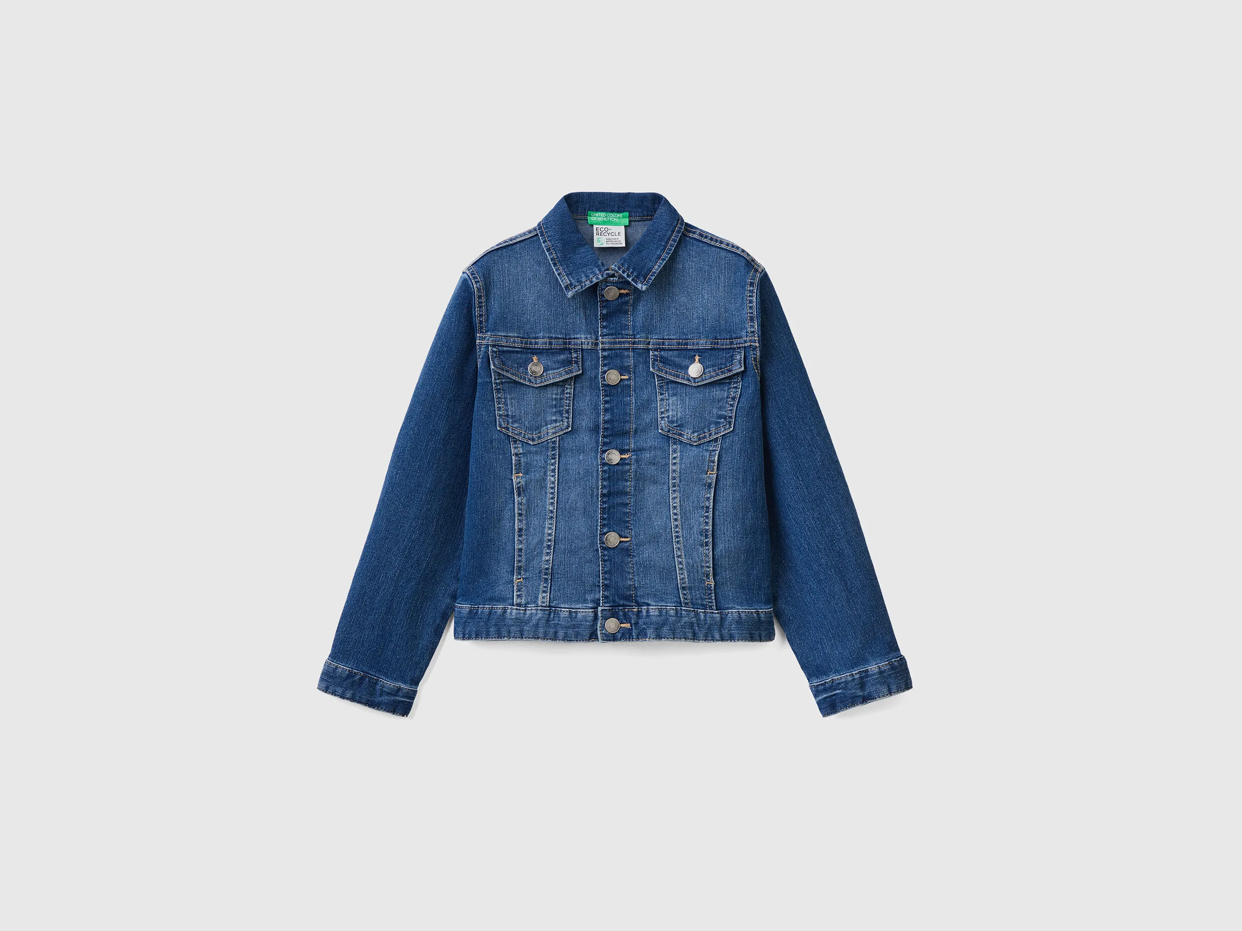 CAZADORA EN DENIM ECORECYCLE