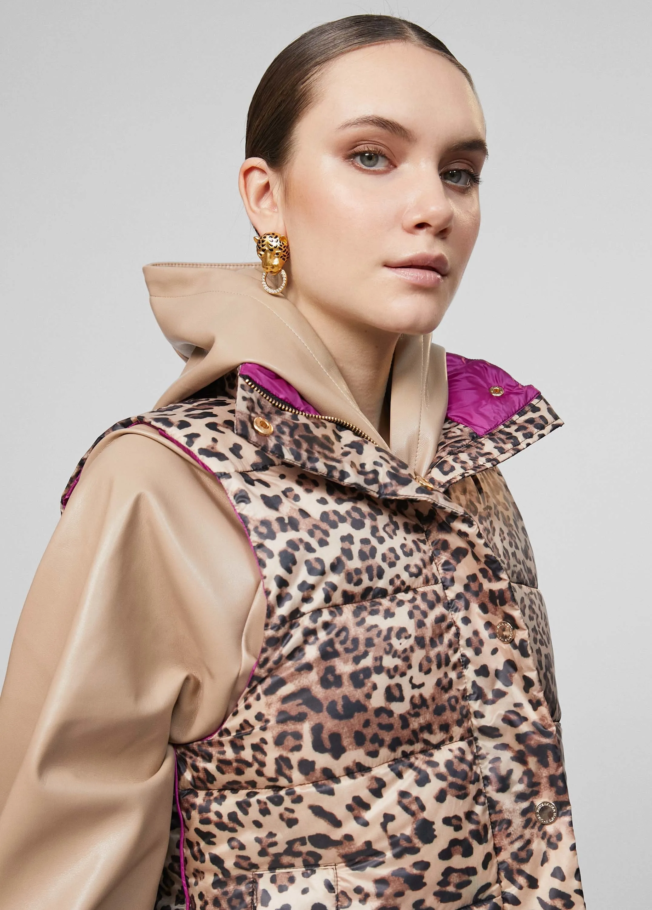 Chaleco plumas animal Lola Casademunt