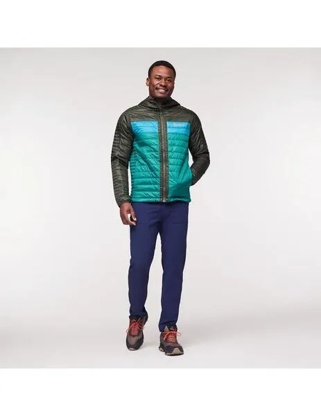 Chaqueta cotopaxi capa insulated hooded verdes de hombre