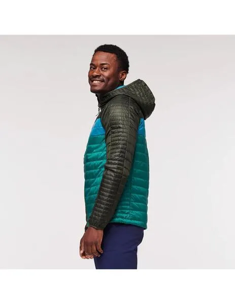 Chaqueta cotopaxi capa insulated hooded verdes de hombre