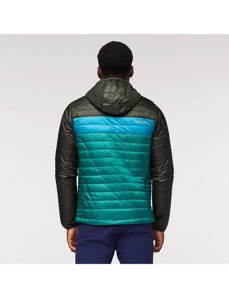 Chaqueta cotopaxi capa insulated hooded verdes de hombre