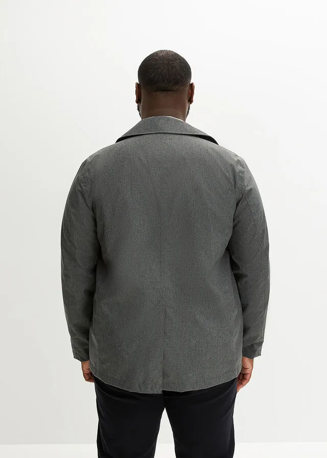 Chaqueta funcional Gris jaspeado