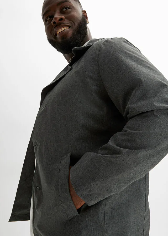 Chaqueta funcional Gris jaspeado
