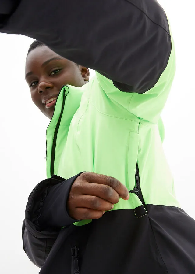 CHAQUETA FUNCIONAL VERDE NEóNNEGRO