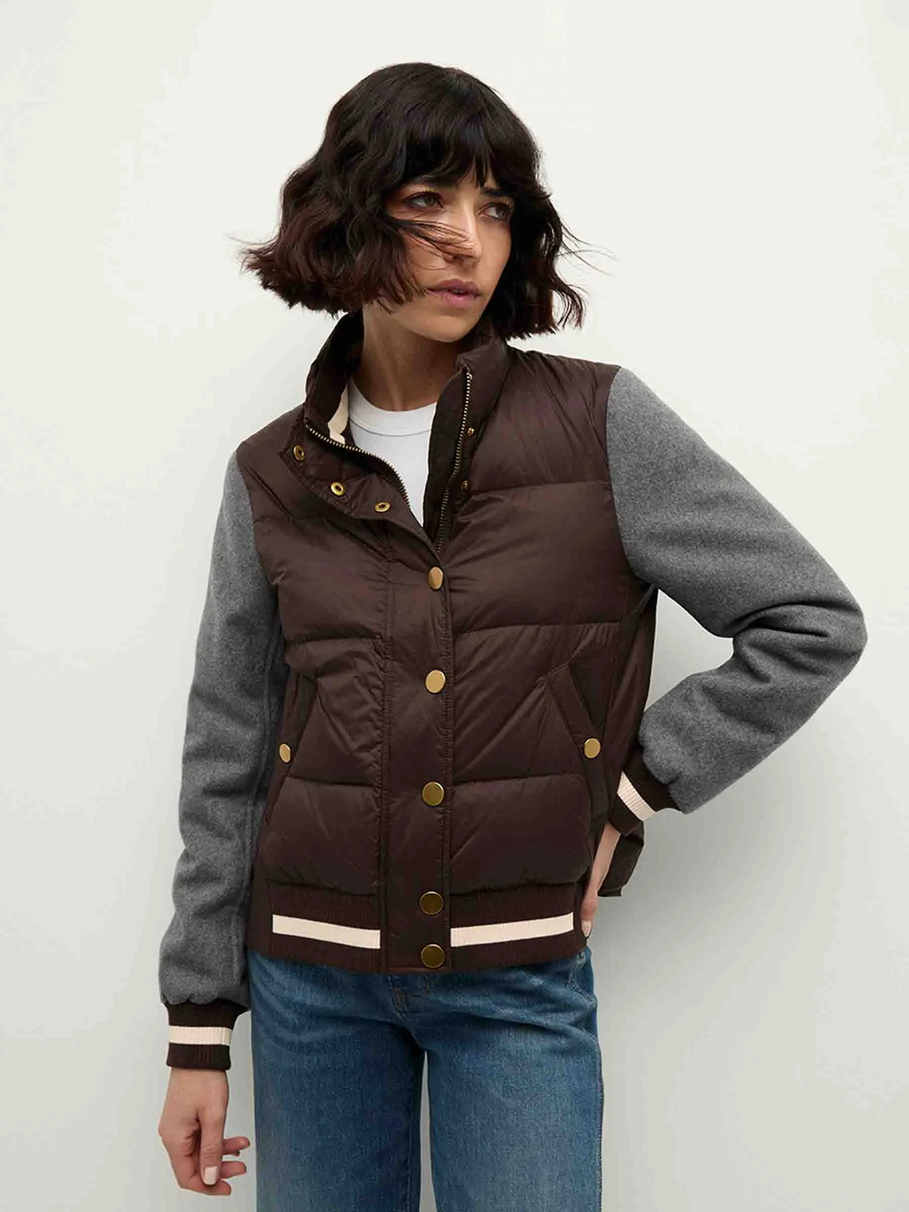 Chaqueta Puffer Lana