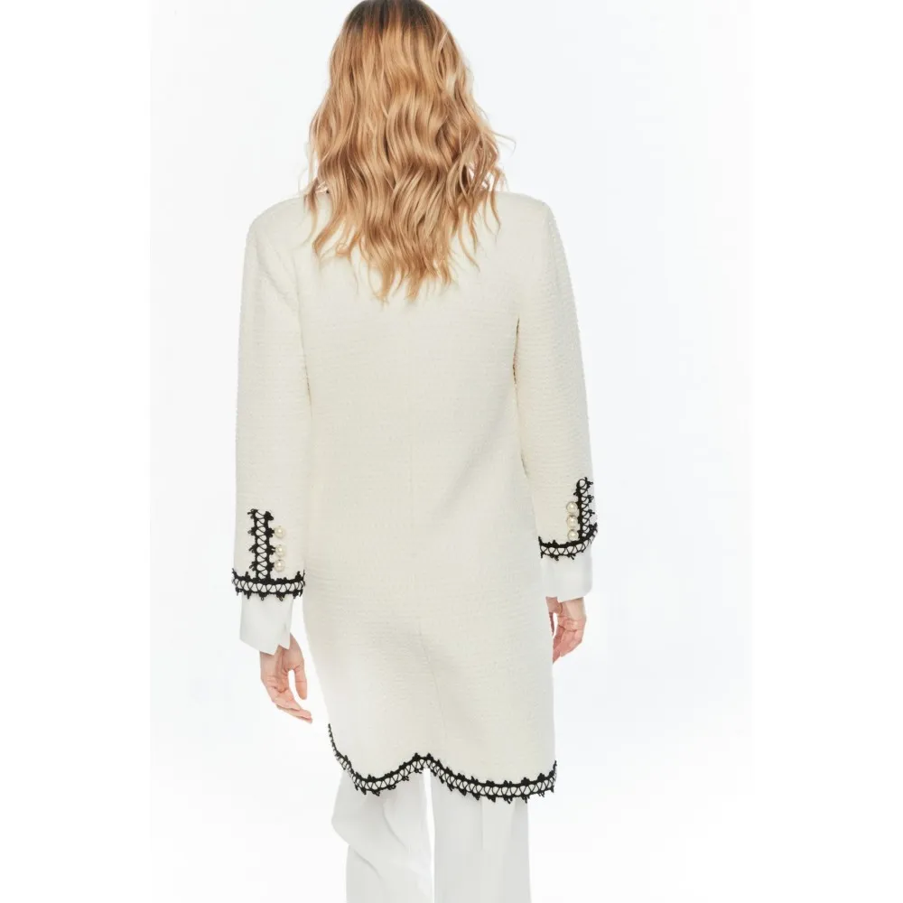 Chaqueta THE EXTREME COLLECTION larga tweed chantal