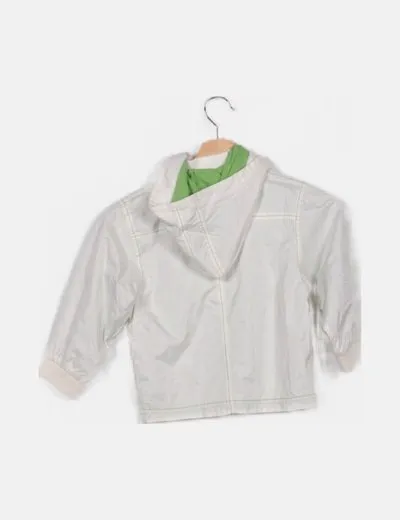 Charanga Chaqueta blanca pespuntes decorativos