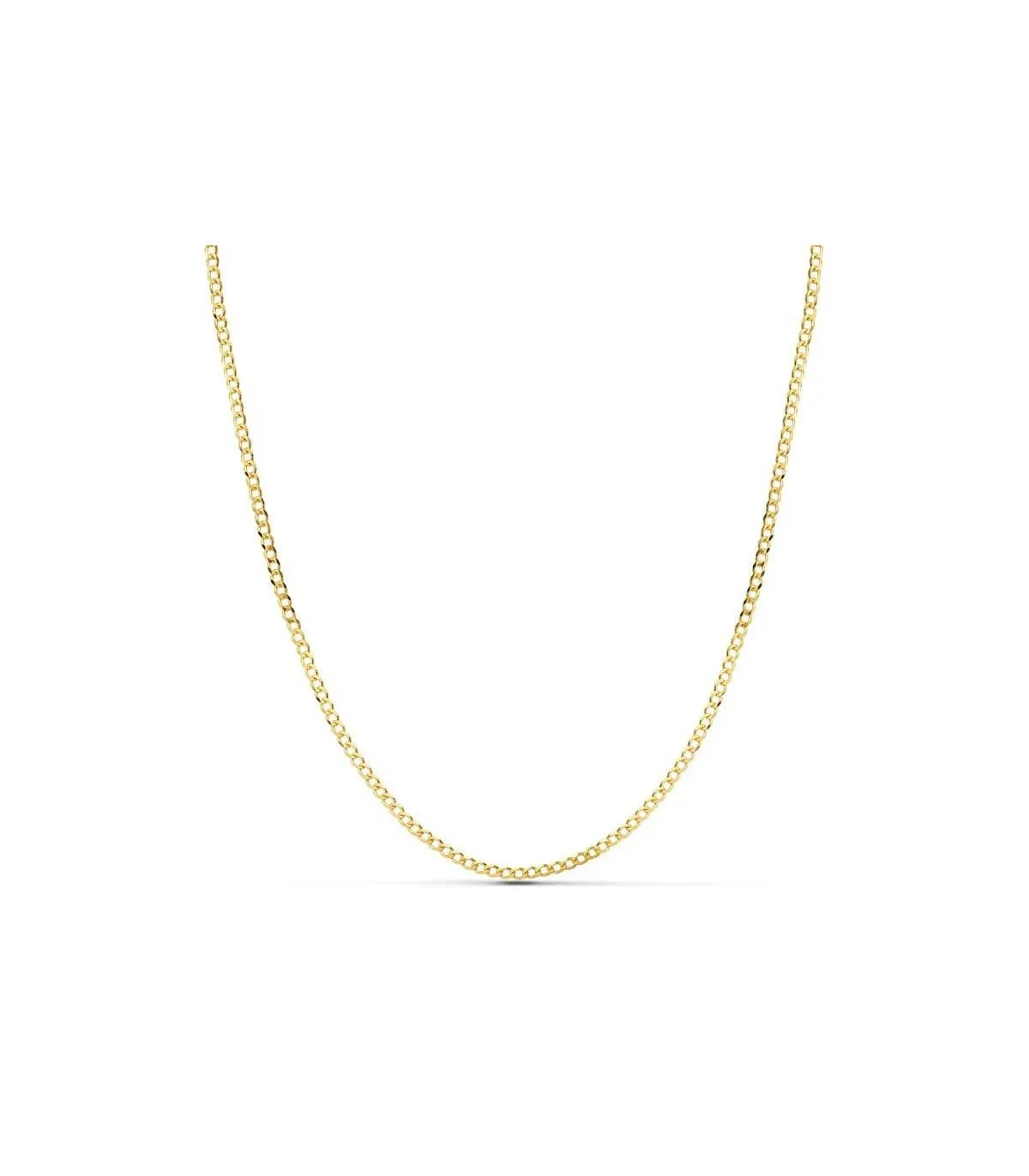 Chaîne Gourmette 2 mm 18 K 60 cm