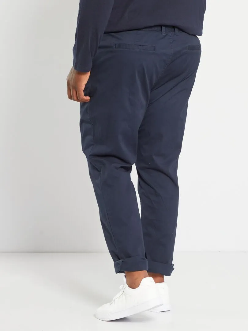 CHINO SLIM  L32  AZUL