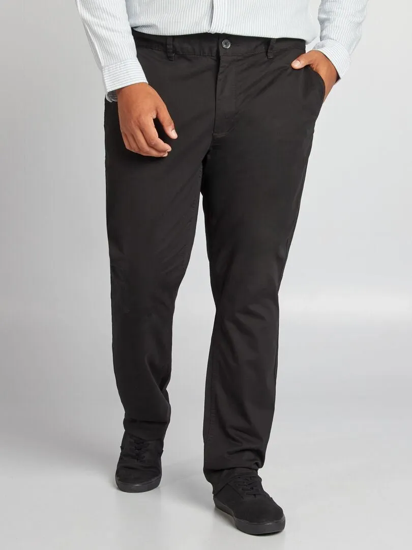 CHINO SLIM  L32  NEGRO