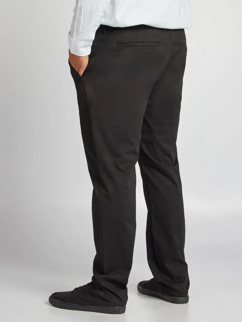 CHINO SLIM  L32  NEGRO