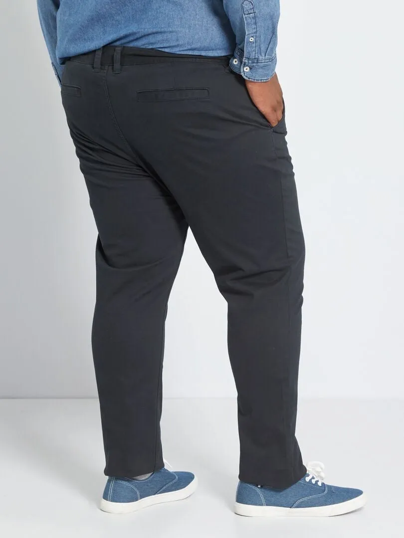 CHINO SLIM  L32  NEGRO