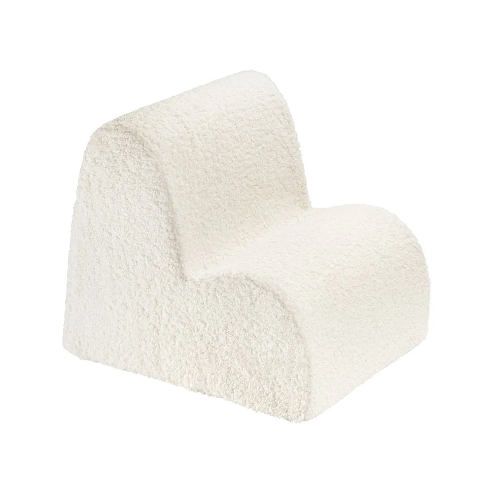 CLOUD CHAIR  TEDDY  CREAM WHITE