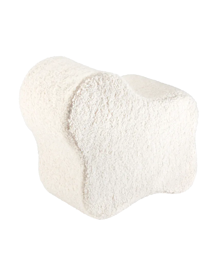 CLOUD POUFFE  TEDDY  CREAM WHITE