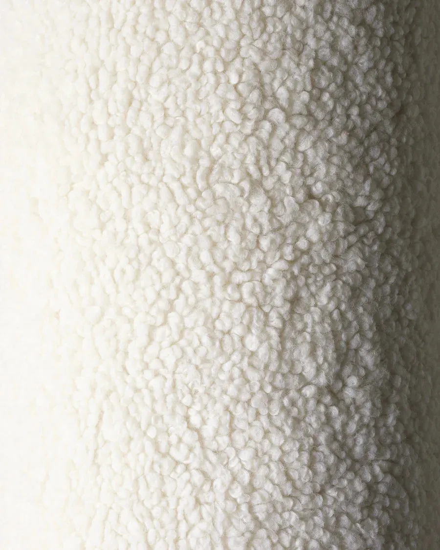 CLOUD POUFFE  TEDDY  CREAM WHITE