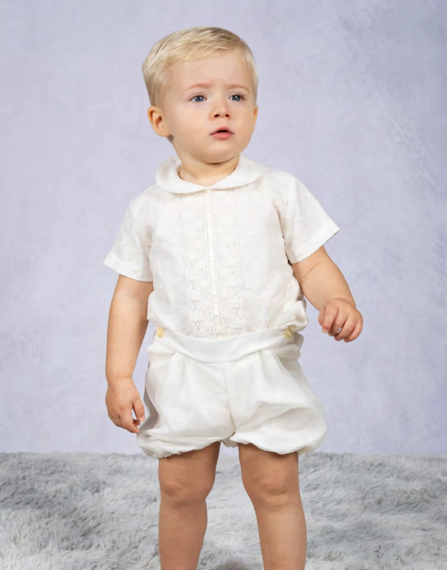 Conjunto para niño dos piezas para ceremonia. Colección Cala