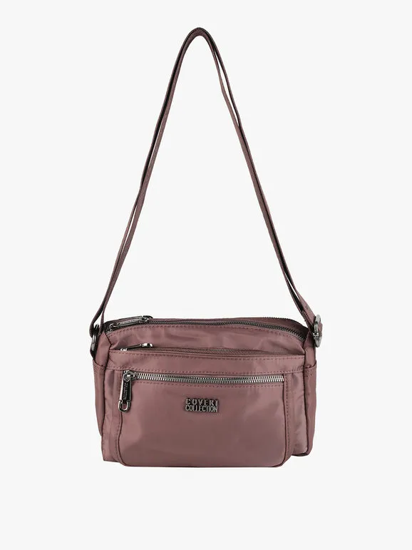 Coveri Collection Bolso bandolera de nailon para mujer