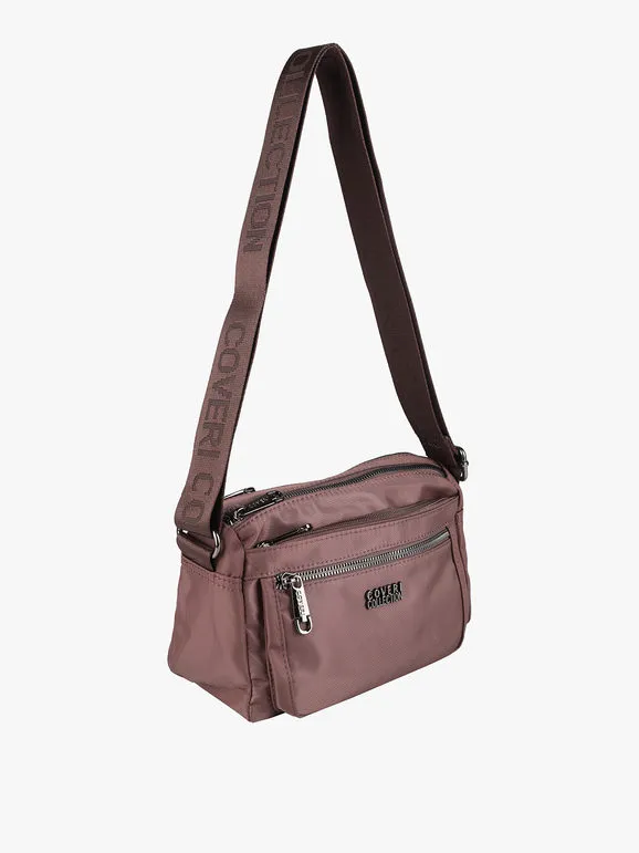 Coveri Collection Bolso bandolera de nailon para mujer