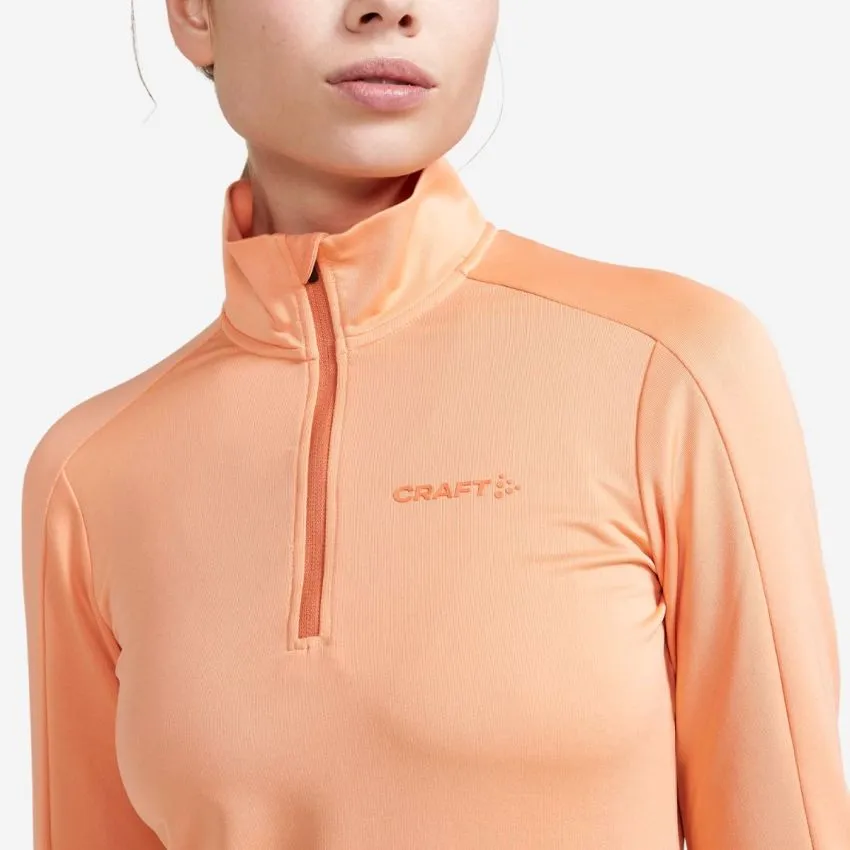 Craft Mujer Capa intermedia Core Gain Midlayer Naranja 