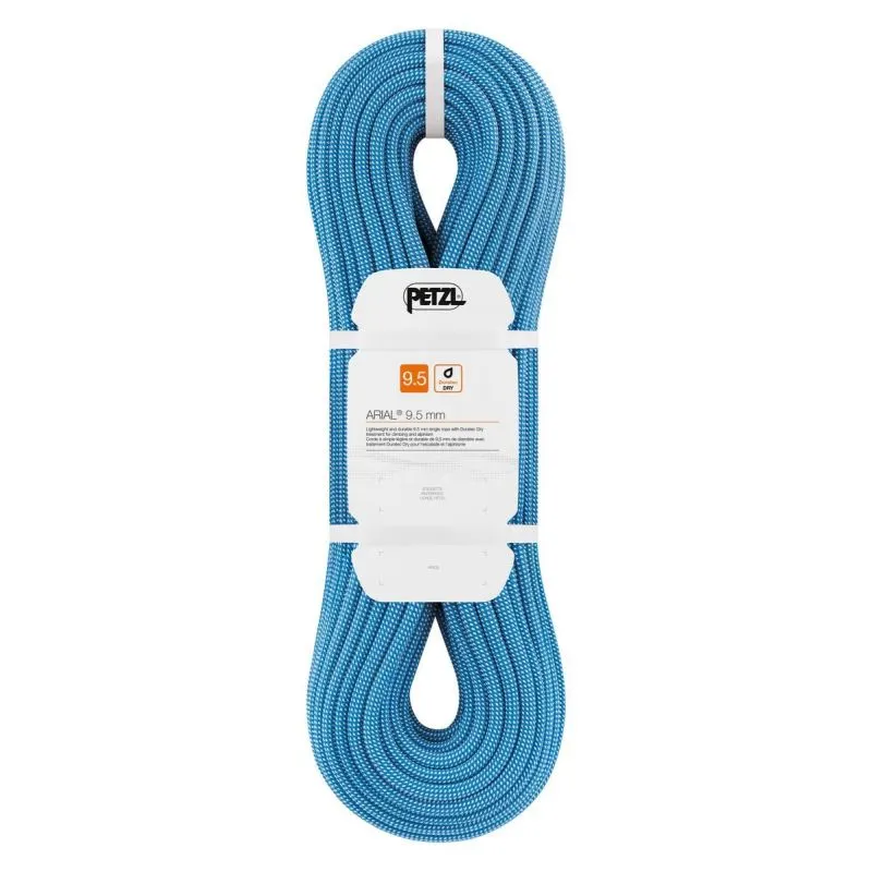 Cuerda simple PETZL Arial 9.5MM (AZUL) 60M