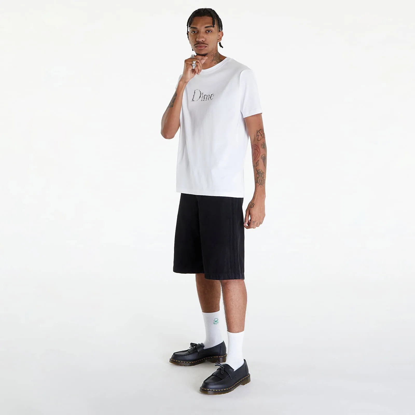 DIME CLASSIC SKULL TSHIRT WHITE