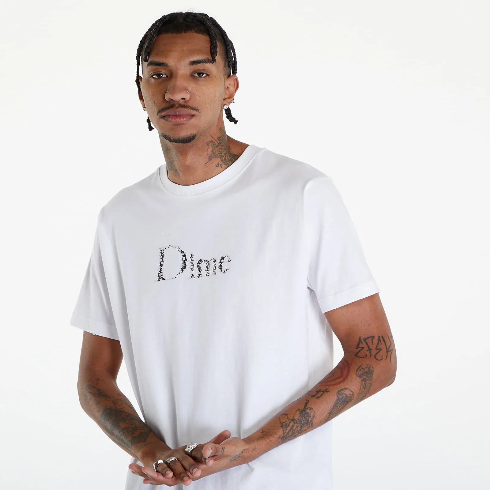 DIME CLASSIC SKULL TSHIRT WHITE