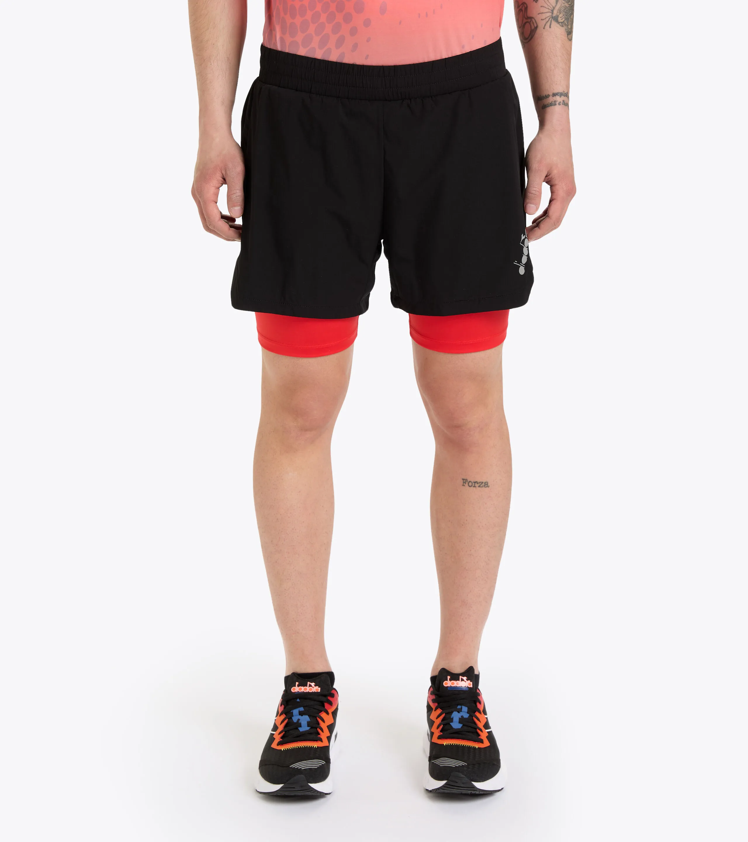 DOUBLE LAYER BERMUDA BE ONE PANTALONES CORTOS DE DOBLE CAPA  HOMBRE
