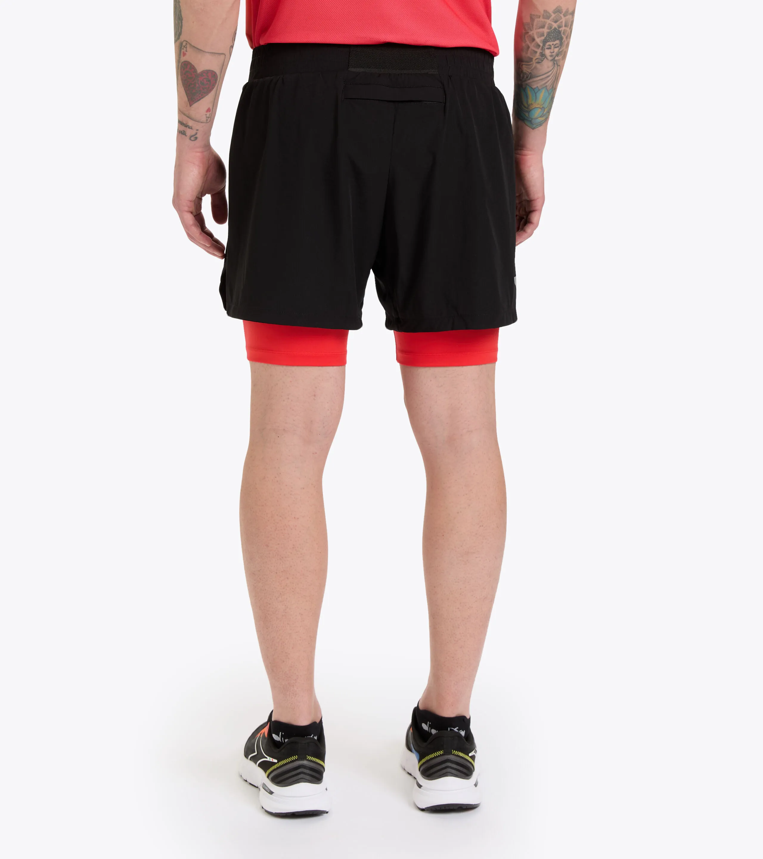 DOUBLE LAYER BERMUDA BE ONE PANTALONES CORTOS DE DOBLE CAPA  HOMBRE