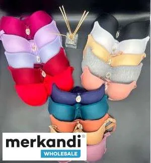 En tallas que van de la 75 a la 95, Turquía ofrece sujetadores de moda para mujer DMY con alternativas de color.